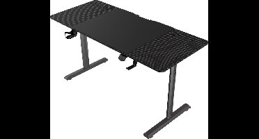 Game bureau elektrisch in hoogte verstelbaar - zit sta bureau - gaming bureau - computertafel 140 x 60 cm