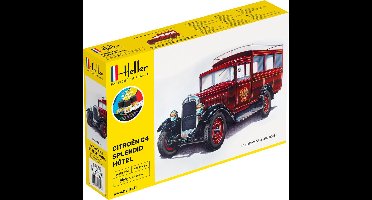 Heller Modelbouwpakket Militaire voertuigen - 56713 Citroen C4 - Splendid Hotel Bus - Starter Kit Plastic - 1:24 - Modelbouw