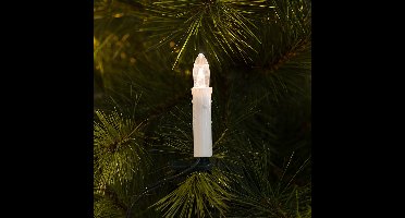 Kaarsverlichting voor binnen - 20 kaarsen - Warm wit - 7.5 meter - Kerstverlichting