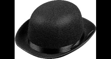 Boland - Kinderbolhoed Zwart - 56 - Kinderen - Jongens en meisjes - 20's - Roaring Twenties