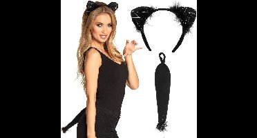 Boland - Set Kat - Volwassenen - Vrouwen - Kat - Dieren