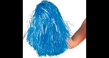 Boland - Pompom deluxe blauw Blauw - Volwassenen - Vrouwen - Cheerleader - Sport