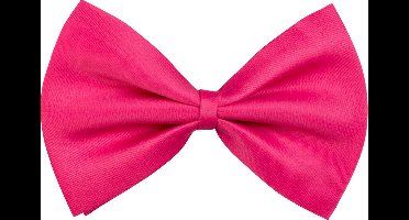 Boland - Vlinderstrik Basic knalroze Roze - Volwassenen - Mannen - - Glitter and Glamour