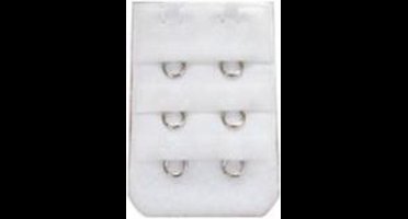 New Age Devi - 3 bh verlengstukken (2 haaks Wit)