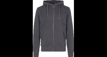 ID Hoodie Core Vest met Rits Heren Zilvergrijs - Maat XL