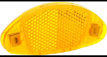 Benson Spaakreflectoren - 4x stuks - oranje - fietsreflectoren voor fietsspaken