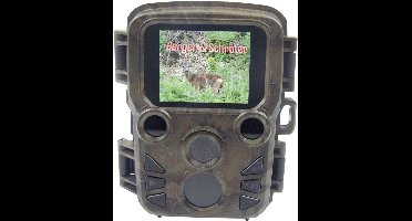 Berger & Schröter - Mini Wildcamera - 16 Mpix Black LED's, Low Glow LED's - Timelapsevideo - Camouflage
