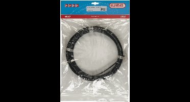 Rem buitenkabel Elvedes met voering 10 meter / Ø5,0mm - zwart (10 meter rol)