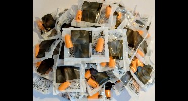 3M 1100 oordoppen - slapen - snurken - 40 paar - hoge demping