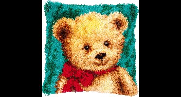 Vervaco - Knoopkussen kit - Beertje - PN-0191311 - Borduren - Borduurpakket - Borduurpakket volwassenen - Borduurpakket kind