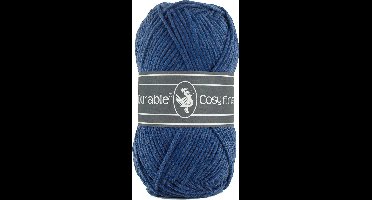 Durable Cosy Fine - acryl en katoen garen - Jeans, blauw 370 - 5 bollen