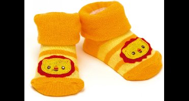 Fisher-price Sokken Leeuw Oranje 0 - 6 Maanden