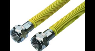 RAM gasslang Ecoflex, M24/1.5mm, le 2m, slang RVS, wartelmoer