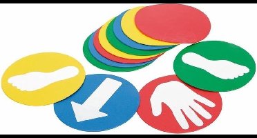 Educ'O'Disks  Educatieve Markering Schijven set 12 stuks