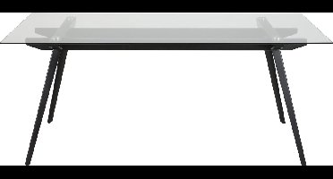 Giga Living Eettafel Osen - Rechthoek Glas - 180x90x75cm