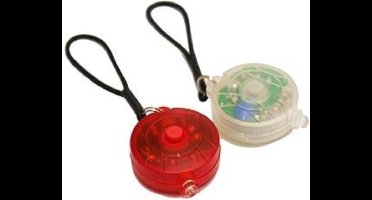 Falkx LED fietsverlichtingsset - Siliconen - Rood/Wit - Inclusief batterijen