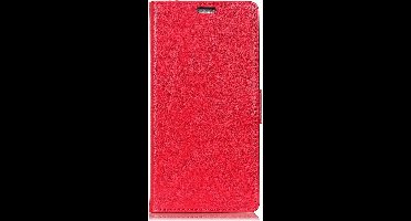 Shop4 - HTC Desire 12 Hoesje - Wallet Case Cabello Rood