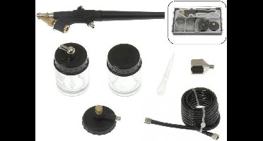 Airbrush Complete Set Slang + adapter + Accessoires