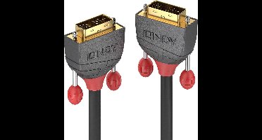 DVI Cable LINDY 36243 Black 25 m