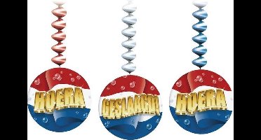 Hangdecoratie geslaagd 3 stuks