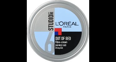 3x L'Oréal Paris Studio Line Special Out Of Bed Fibre Cream - 3x150 ml - Warrig Effect - Voordeel Verpakking