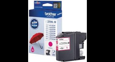 Brother inktcartridge magenta, 1.200 pagina's - OEM: LC-225XLM