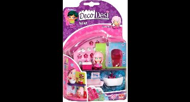 Poppenhuisje 12 cm Deco Desi design Karen - Goliath speelset