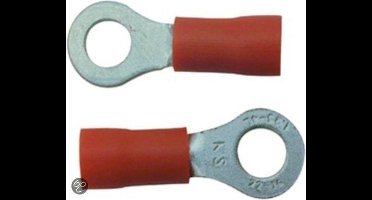 Skandia Kabelschoenen M4 - Rood - 10 Stuks