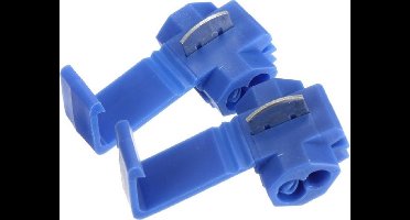 Draad Connectors Aftakklem Blauw - 1.0-2.5 mm2 - 100 stuks