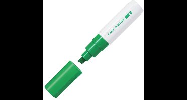 Pilot Pintor Lichtgroene Verfstift - Brede marker met 8,0mm beitelpunt - Inkt op waterbasis - Dekt op elk oppervlak, zelfs de donkerste - Teken, kleur, versier, markeer, schrijf, kalligrafeer…