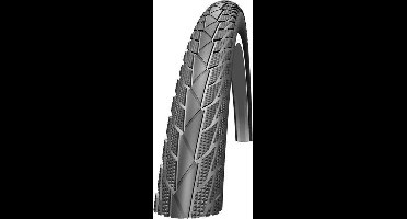 Buitenband 24x175 47-507 impac streetpac reflectie - ZWART