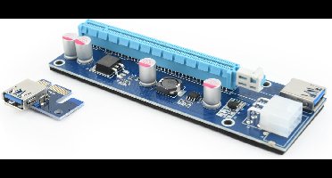 Gembird RC-PCIEX-03 interfacekaart/-adapter Intern PCIe