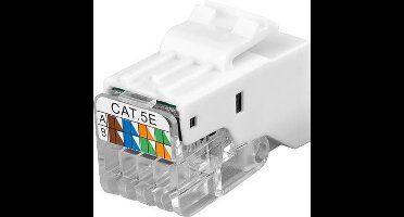 CAT5e UTP Keystone Connector - Toolless (DS-KC-UTP5-TL)