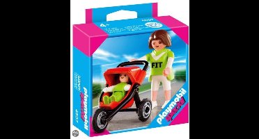 Playmobil Moeder Met Buggy - 4697