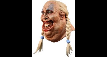 "Masker van een angstaanjagende vrouw voor volwassenen Halloween - Verkleedmasker - One size"