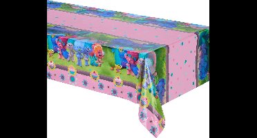 Trolls Party plastic tafelkleed 120x180cm