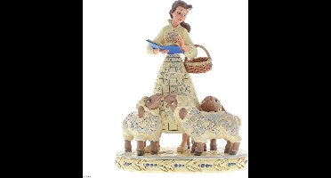 Disney beeldje - Traditions collectie - Bookish Beauty -  Belle & het Beest/Beauty & the Beast