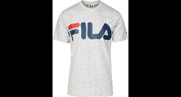 Fila Classic logo Tee Sportwear Unisex - Light Grey Melange