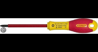 Stanley FatMax Schroevendraaier Phillips VDE PH1 X 100mm