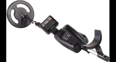 Velleman Metaaldetector, waterdichte zoekspoel 20 cm, lcd-display, zoekdiepte 15 cm