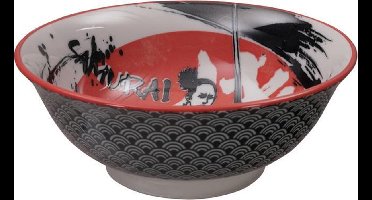Tokyo Design Studio - Mixed Bowls Noodle Bowl Samurai 20.3x8cmh 1000ml
