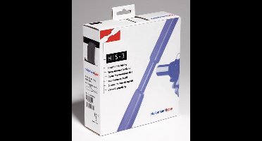 HellermannTyton 308-31200 Krimpkous zonder lijm Zwart 12 mm 4 mm Krimpverhouding:3:1 5 m