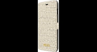 iPhone 6s Plus/6 Plus hoesje - Guess - Beige - Kunstleer