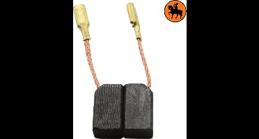 Koolborstelset voor Black & Decker WV3615A - 6,3x8x13,5mm