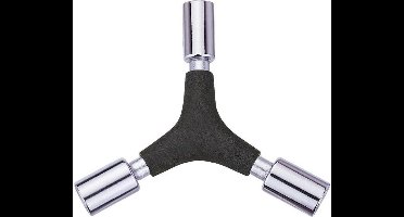 Icetoolz Y-dopsleutel 8-9-10 Mm Zwart/zilver