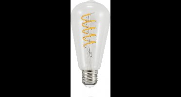 Filament LED-lamp E27 4 watt 210 lumen 2200 kelvin - Spiraal