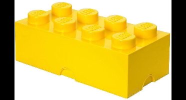 Lego Storage brick - Geel - 25 cm x 50 cm - 18 cm - 12L