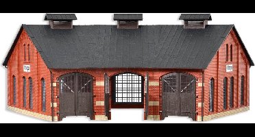 Kibri Ringlocloods Ottbergen H0 - Bouwpakket 3-sporig - 39452