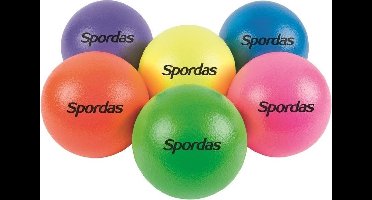 Spordas Neon foamballen set opvallende ballen.