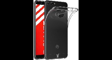 Hoesje geschikt voor Huawei P Smart 2019 -Transparant TPU Siliconen Soft Gel Case - van iCall